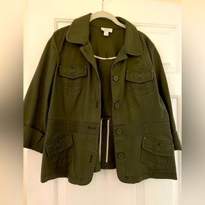 Cute Khaki Green Jacket - 14P
